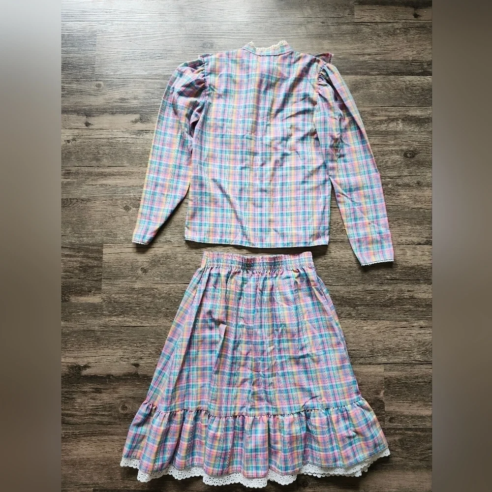 Vintage Sears Plaid Spring Outfit